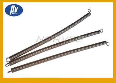 White Zinc Plateds Helical Torsion Spring Left / Right Coils With Hook